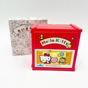 NWT VINTAGE HELLO KITTY Deadstock Plastic Mini Drawer Chest Dresser Sanrio Y2K
